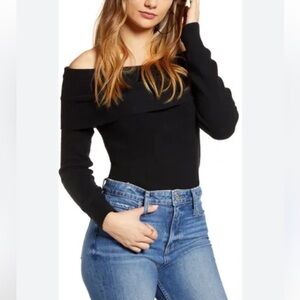 Leith Off the Shoulder Sweater
